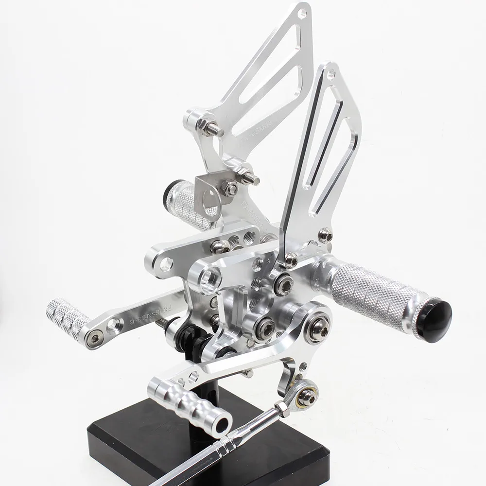 Для Suzuki GSXR600 750 1996-2005 подножки для мотоцикла педаль задний комплект регулируемая