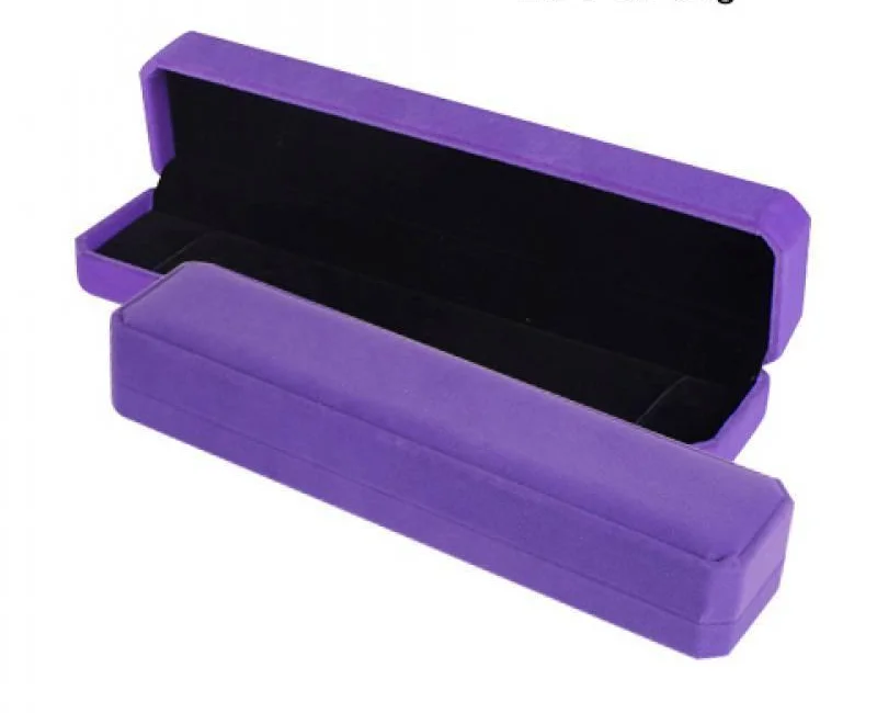

Classic Velvet Engagement Wedding Earring Ring Pendant Jewelry Display Box Necklace Box