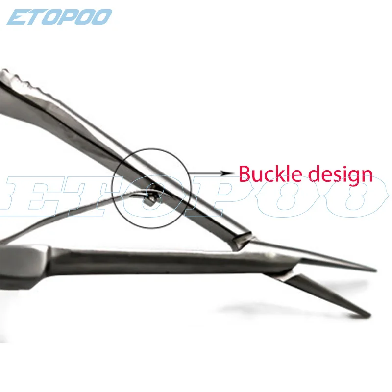 Медицинский игольчатый держатель из нержавеющей стали с длинной и короткой