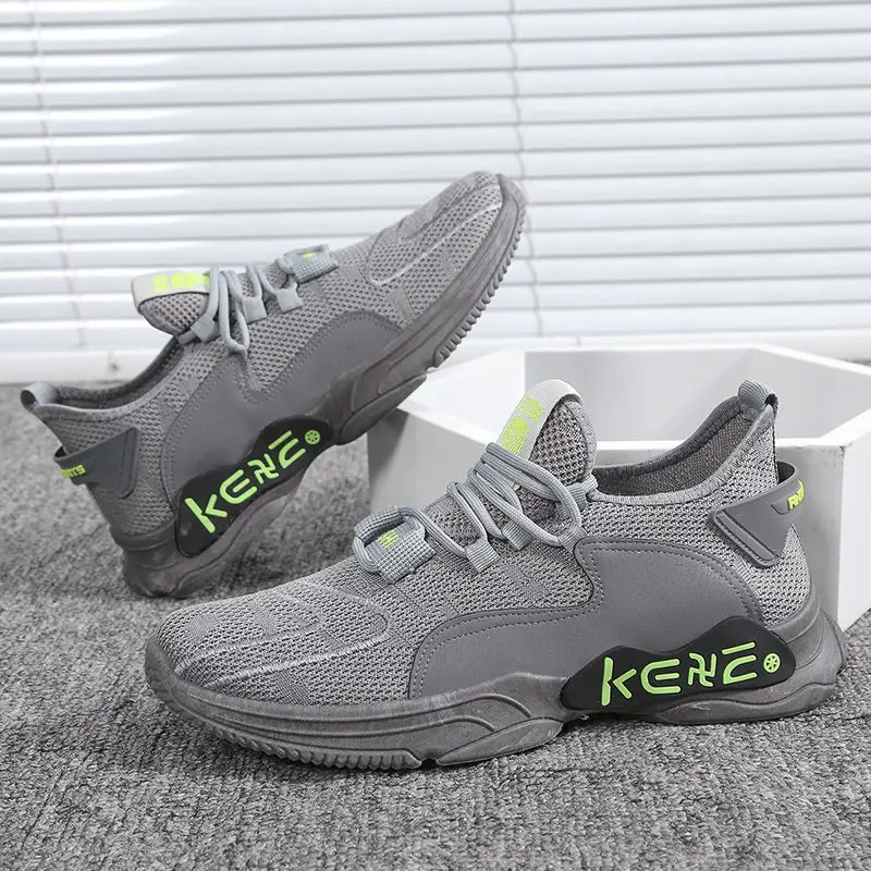 

Men's Sports Casual Shoes 2021 Male Sneakers Joggers Men Original Casual Walking Vulcanized Shoes Non-slip Breathable Sneaker