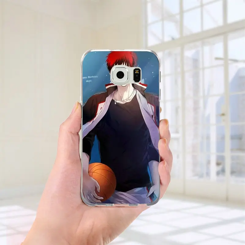 Soft Silicon Phone Case for Samsung Galaxy S2 S3 S4 S5 Mini S6 S7 S8 S9 S10 Edge Plus Lite Note 8 9 Kagami Kuroko No Basket | Мобильные