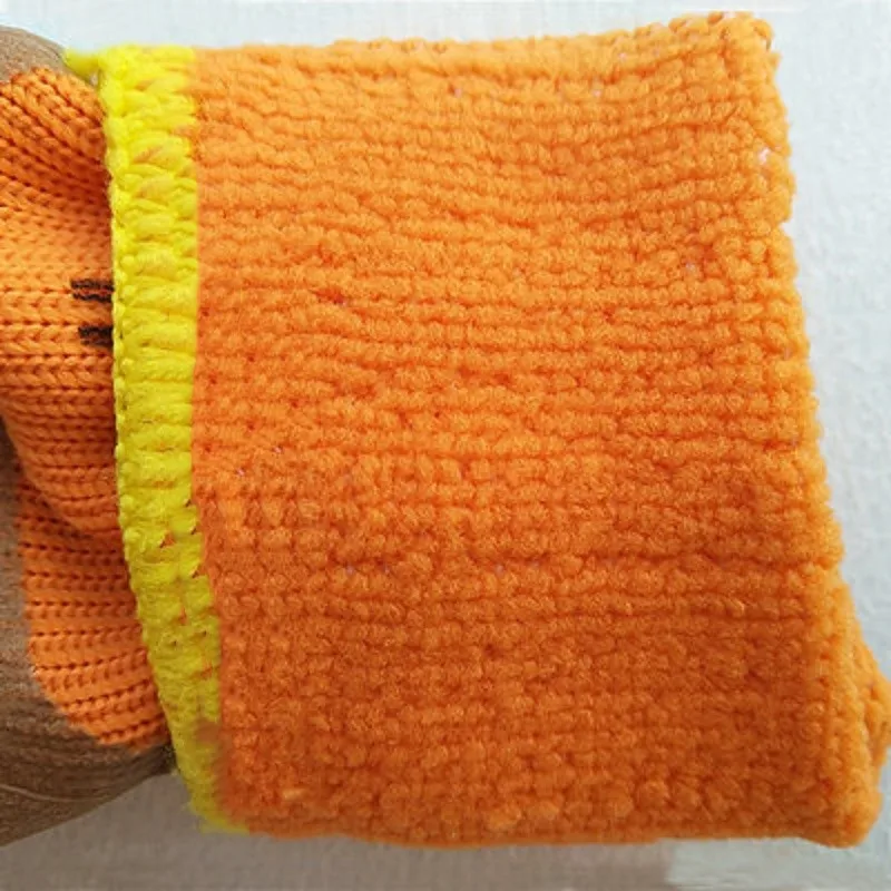 10 пар рабочих тепловых перчаток водонепроницаемое латексное покрытие