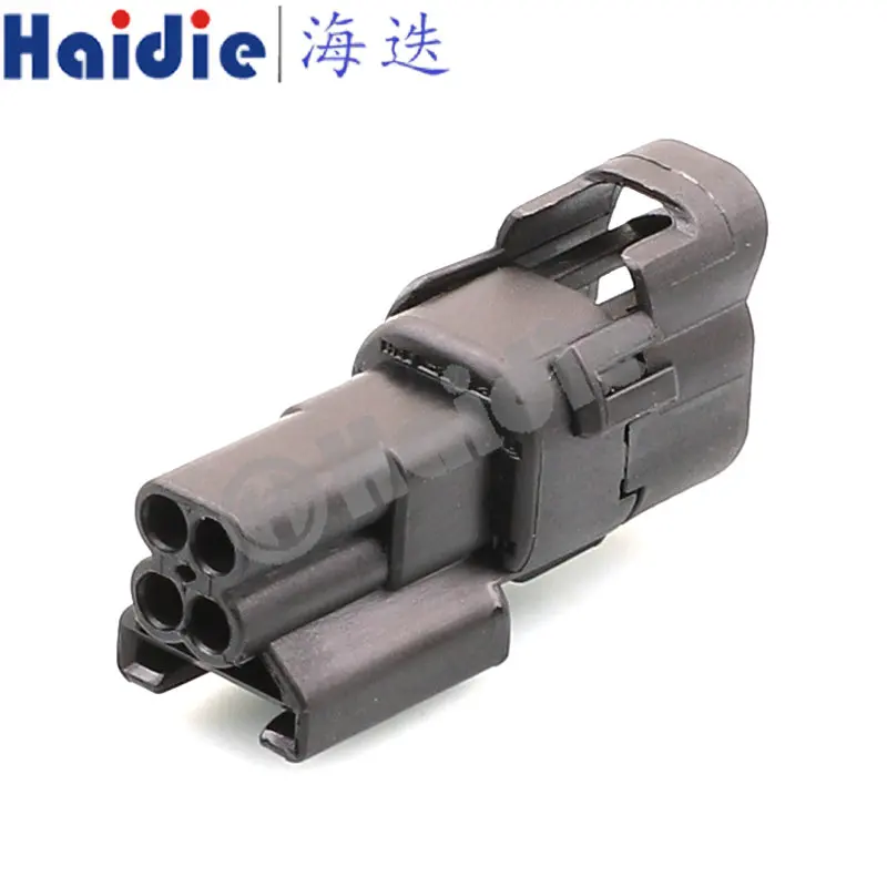 

2sets 4pin auto wiring harness plug cable electric plug connector 6188-5814