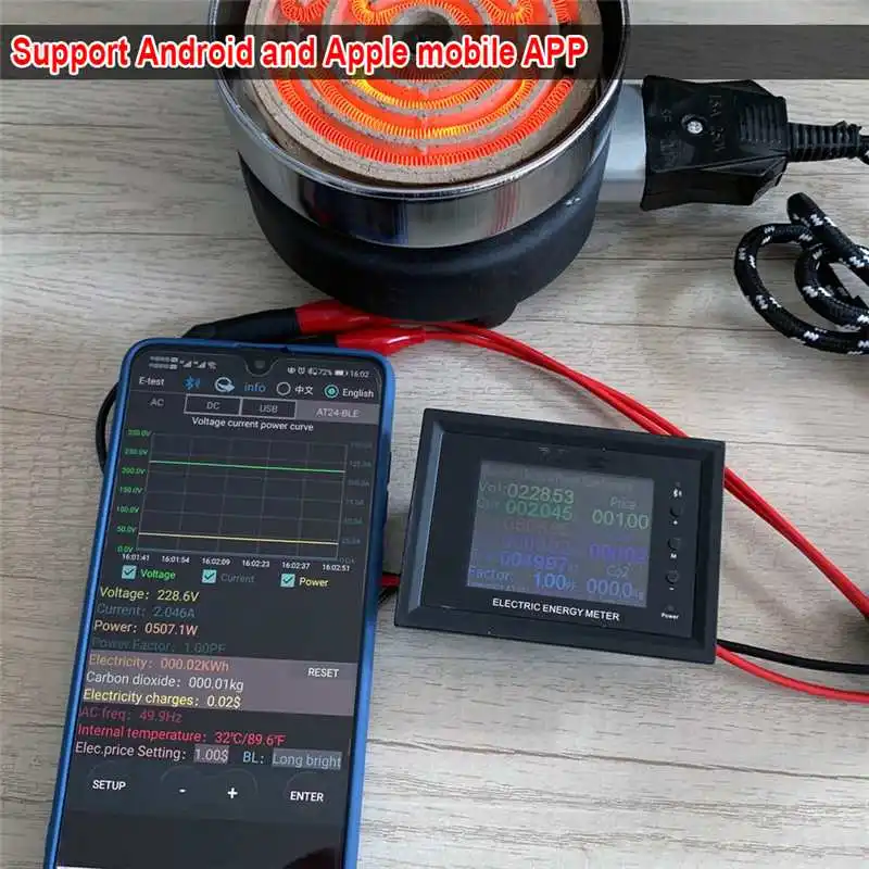 Цифровой вольтметр амперметр переменного тока 30 А|Измерители напряжения| |