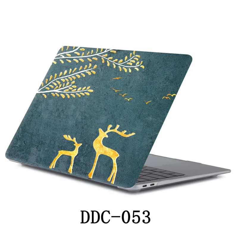 Чехол с принтом оленя для MacBook Pro 13 15 CD rom чехол A1286 A1278 жесткий ПВХ для Mac Book Air Pro 13 15 CD rom лист чехол для ноутбука
