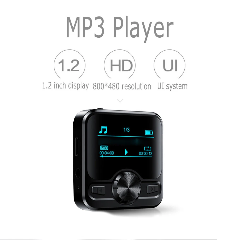 Mp3 плеер DSD без потерь с поддержкой Bluetooth 8 ГБ Hi Fi Портативный аудиоплеер FM радио