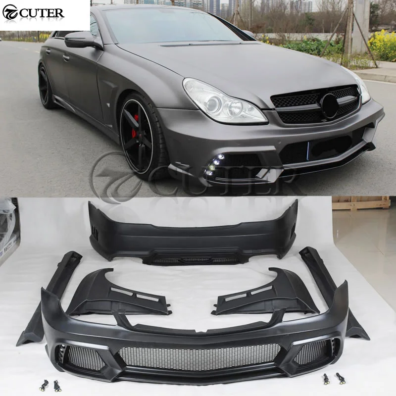 W219 Cls500 Frp Front Bumper Rear Side Skirts Fenders Exhaust Pipes for Mercedes-benz Wald Style 04-11 | Автомобили и мотоциклы