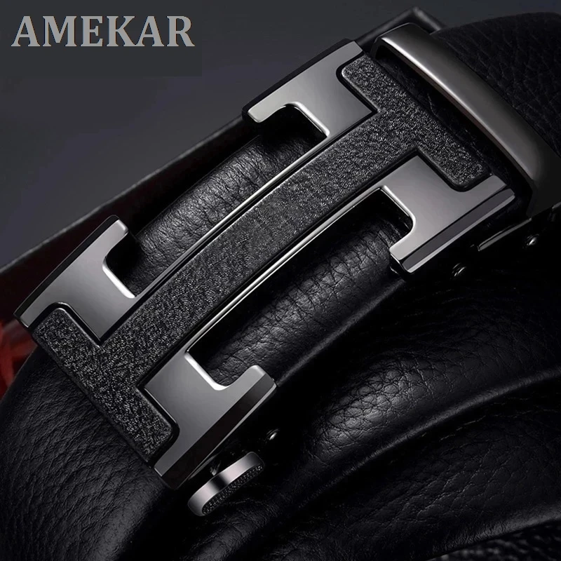 New Male Belt Designer Men's Belts Luxury Man Fashion belt Luxury Brand For Men High Quality Automatic Buckle