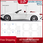 Защитная Наклейка на дверную ручку автомобиля, Универсальная пленка на запястье, защита от царапин