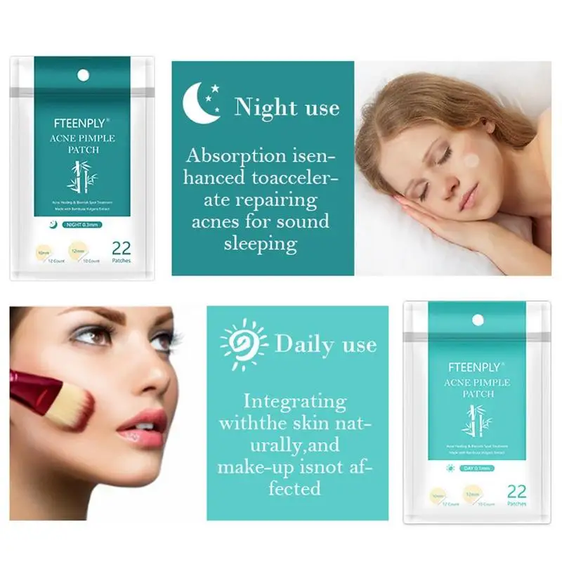 Накладки для прыщей от акне невидимые наклейки лечения маска лица средство