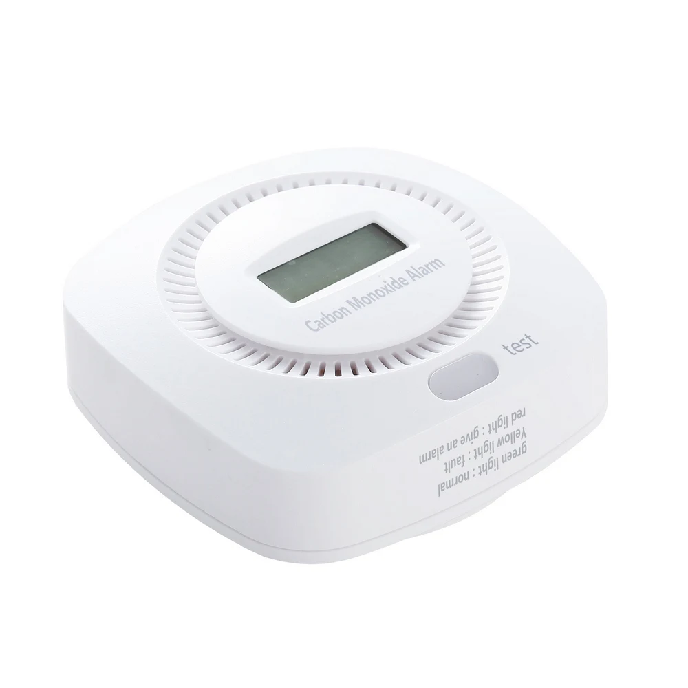 Детектор угарного газа с цифровым дисплеем датчик утечки высоким коэффициентом