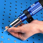 Электрический пистолет для заклепок, беспроводной заклепочный инструмент, вставной инструмент для заклепок, 2,4 мм-4,8 мм, заклепочная гайка, дрель для заклепочного пистолета, конвертер для заклепок