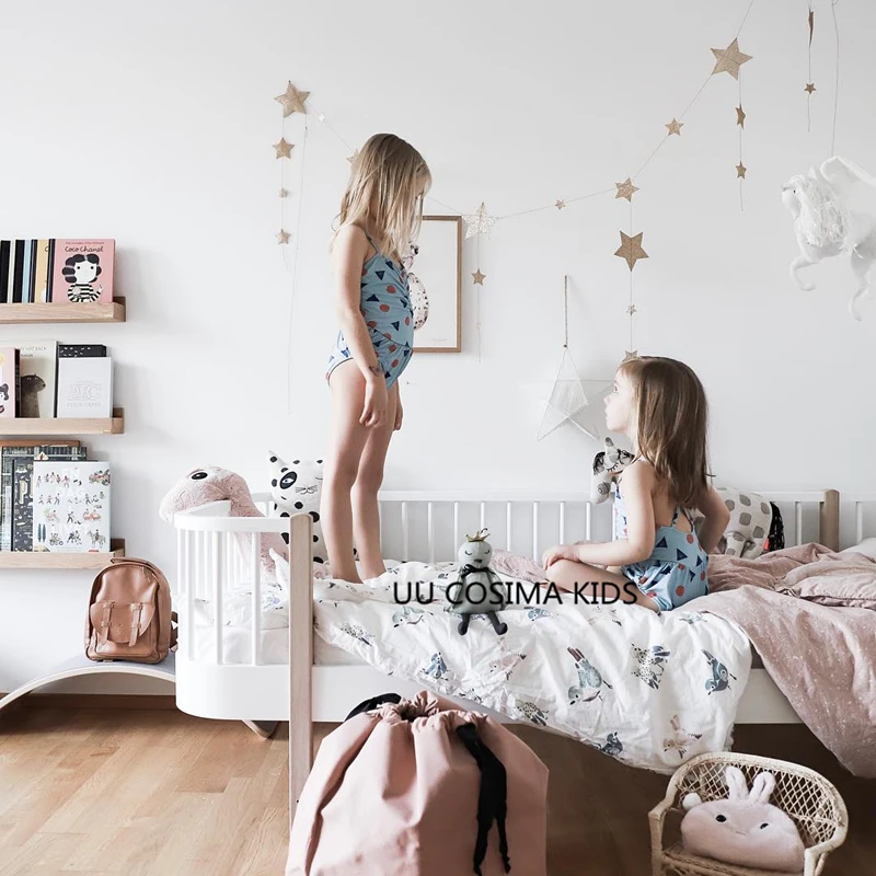 Bobo Choses/длинное платье для девочек, осень, модное Трендовое платье для девочек, Пляжная туника с цветочным принтом, макси платья, детские праздничные платья принцессы