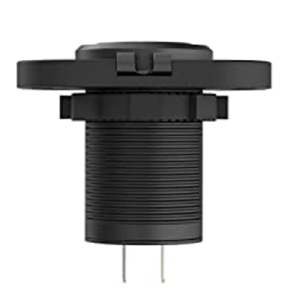 

Dual QC3.0 4.8A USB Car Charger Socket Fast Charging Power Outlet Adapter Touch Switch Waterproof for Motorcycle Truck RV Boat