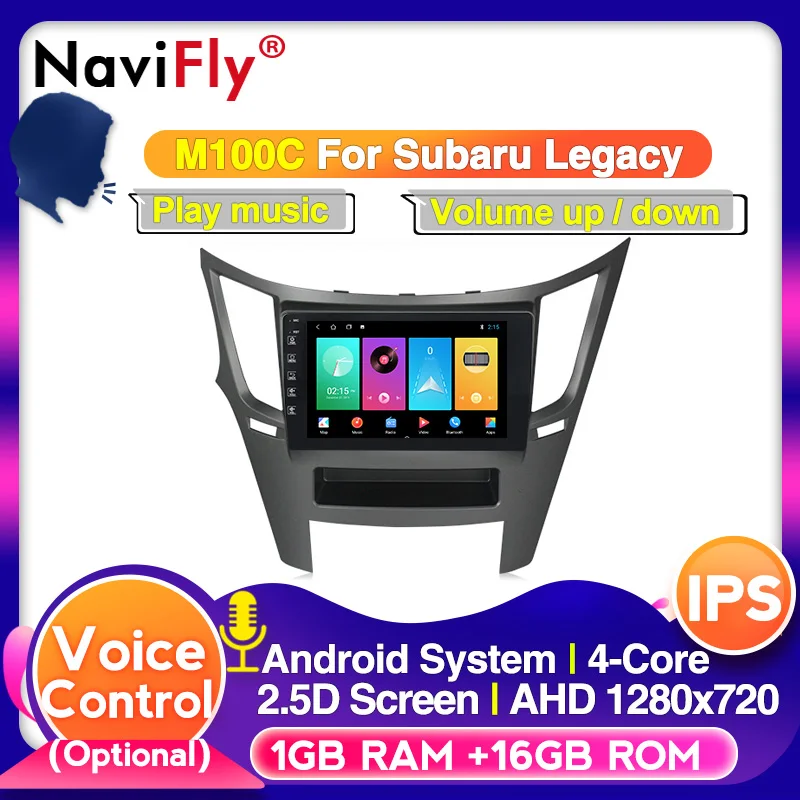 Автомагнитола 2 din 4G WIFI IPS DSP Android 10 для Subaru Outback 2010-2016 мультимедийный видеоплеер