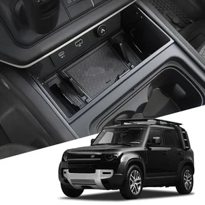 car central storage armrest box storage box phone box for land rover defender 90 110 2020 2022 car styling interior accessories free global shipping