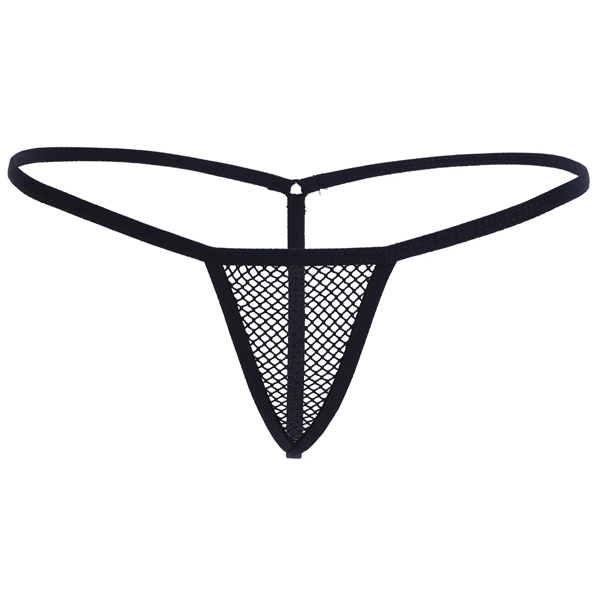 Женские трусики без промежности сетчатые прозрачные Эротические стринги с