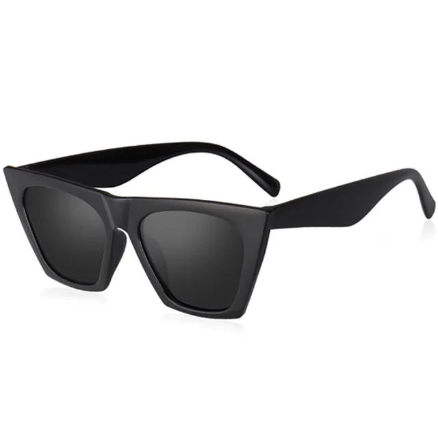 Очки солнцезащитные женские квадратные, кошачий глаз, с градиентом, модные брендовые дизайнерские солнечные очки для путешествий