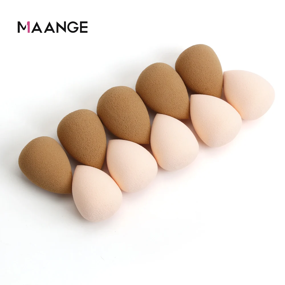 Спонж для макияжа MAANGE 4/5/10 шт. мягкая водная губка нанесения пудры тона консилера