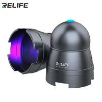 relife rl 014a efficient uv curing lamp usb adjustable time switch portable headlamp bead green oil glue curing tool