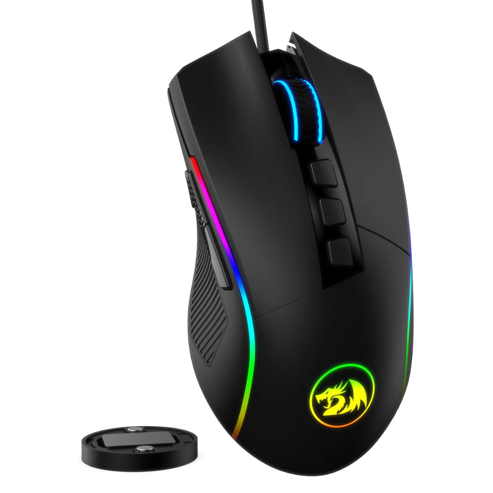 Игровая мышь Redragon 32000 Lonewolf2 Регулируемая эргономичная оптическая компьютерная