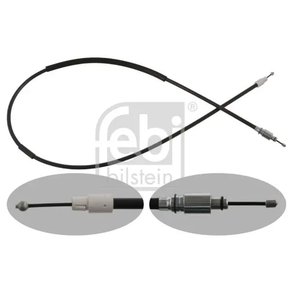 Тросс руч. тормоза VW Touareg 7L0 609 721 A FEBI BILSTEIN 36935|Тормозной цилиндр| |