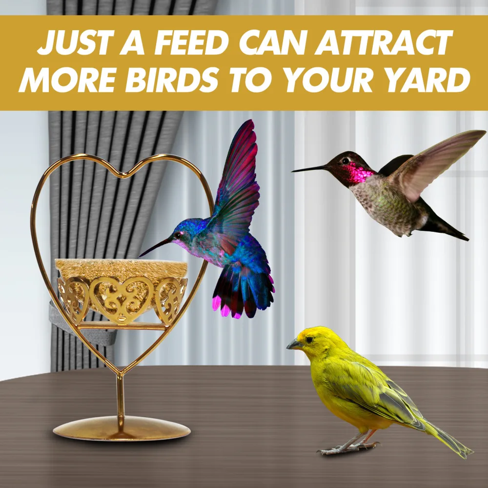 

Simple And Elegant Courtyard Decoration The Fruit Stand Hanging Easily Clean Metal Iron Attract All Kinds Of Birds Feeders