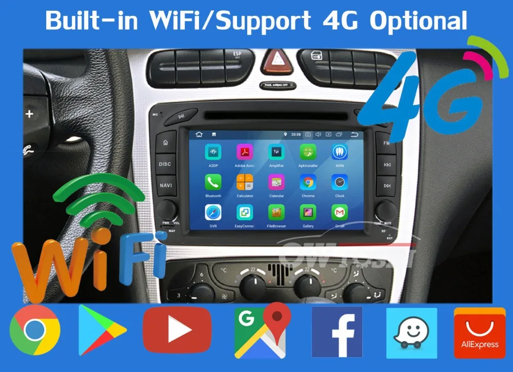 PX6 Octa Core Android 9,0 4+ 64G 5 USB для Mercedes Benz C Class W203 S203 C180 C200 C220 C230 C240 C270 C280 C300 автомобиль радио gps