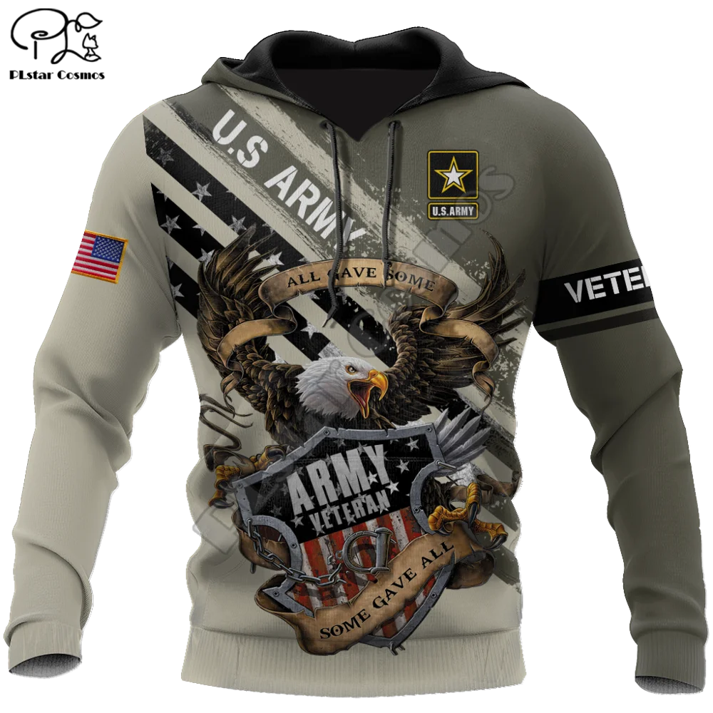 

PLstar Cosmos Veteran Military Army Suit Soldier Camo Autumn Pullover NewFashion Tracksuit 3DPrint Men/Women Casual Hoodies A-7