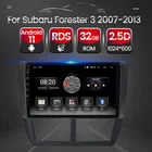 Автомобильный мультимедийный проигрыватель на Android 11 с GPS-навигацией, радио, стерео проигрывателем для Subaru Forester 3 2007 2008 2009 2010 2011 2012 2013