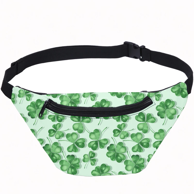 Мужская поясная сумка Banana Fruit с принтом в стиле хип хоп на молнии для телефона