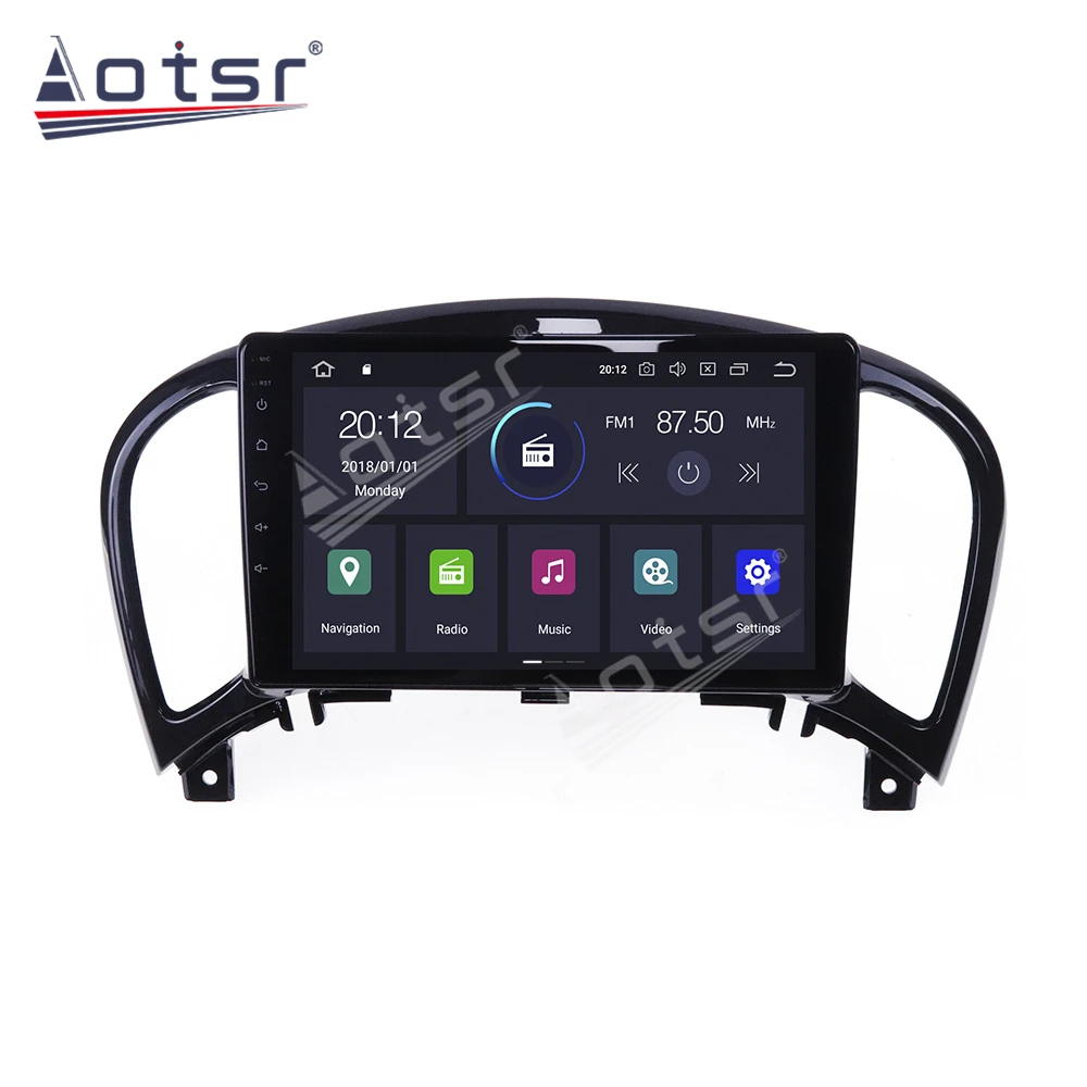 Автомагнитола на Android 10 0 64 ГБ для Infiniti ESQ Nissan Juke 2011 18 автомобильный GPS навигатор