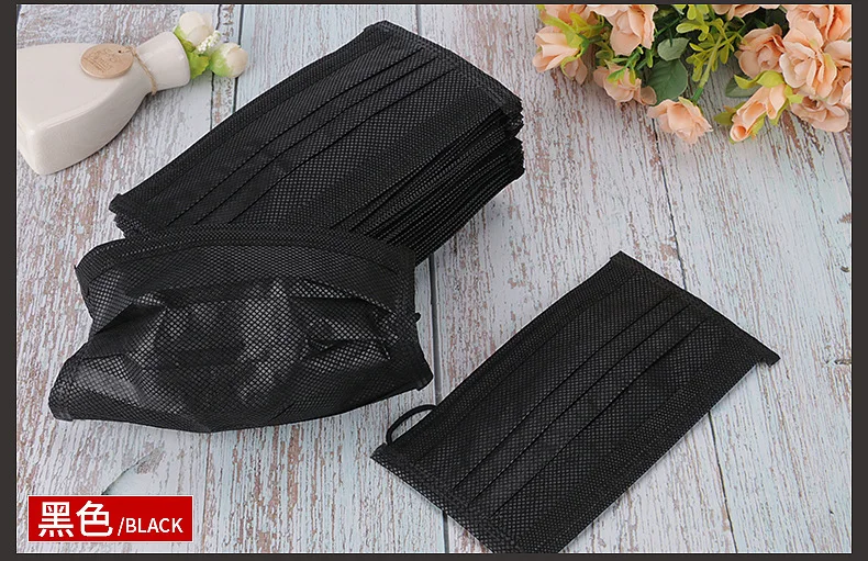 50 шт. трехслойные антибактериальные одноразовые нетканые вкладыши для