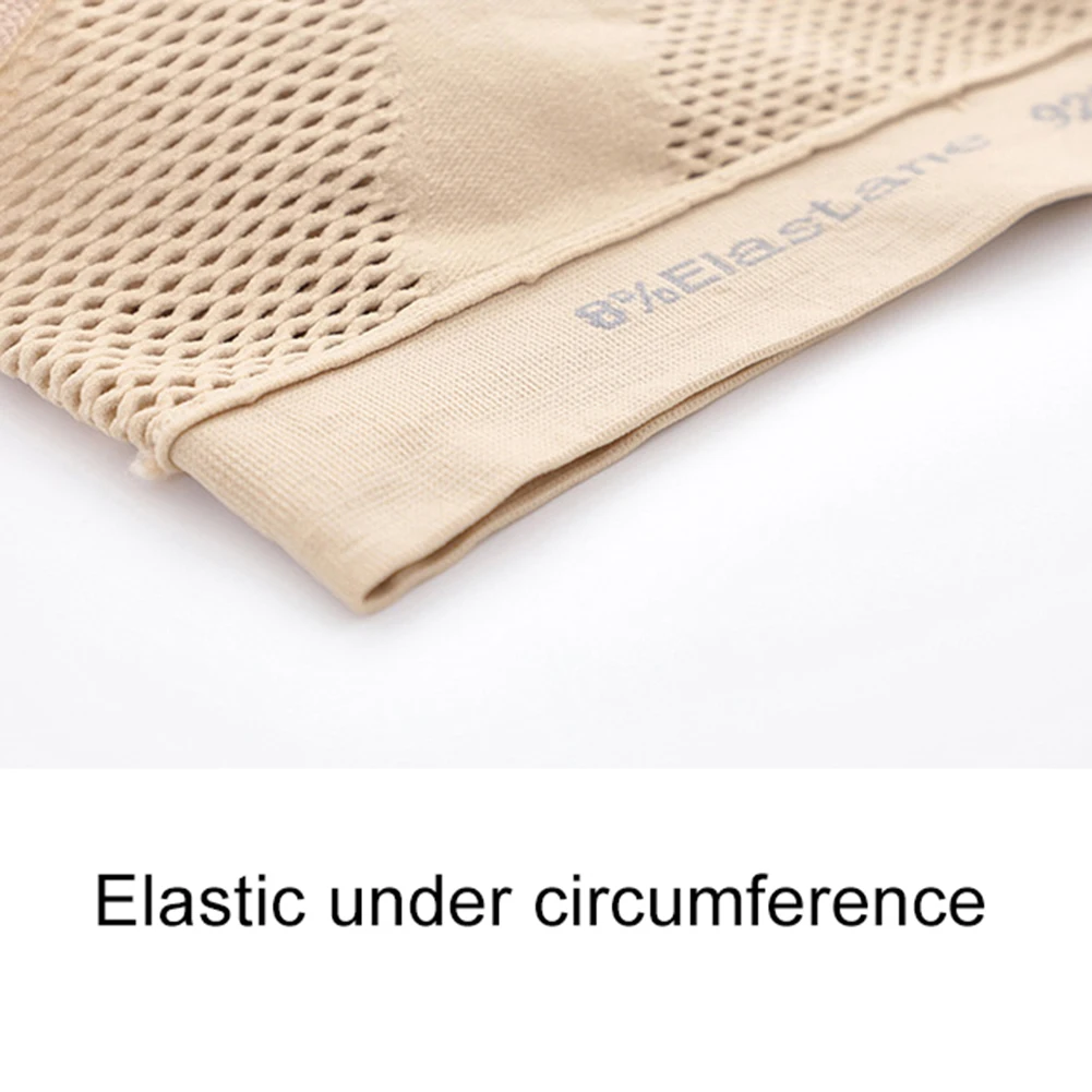 

Plus Size Women Shockproof Breathable Wireless Push-up Vest Bra Sport Underwear Seamless Underwear Brassiere Strapless Crop Top