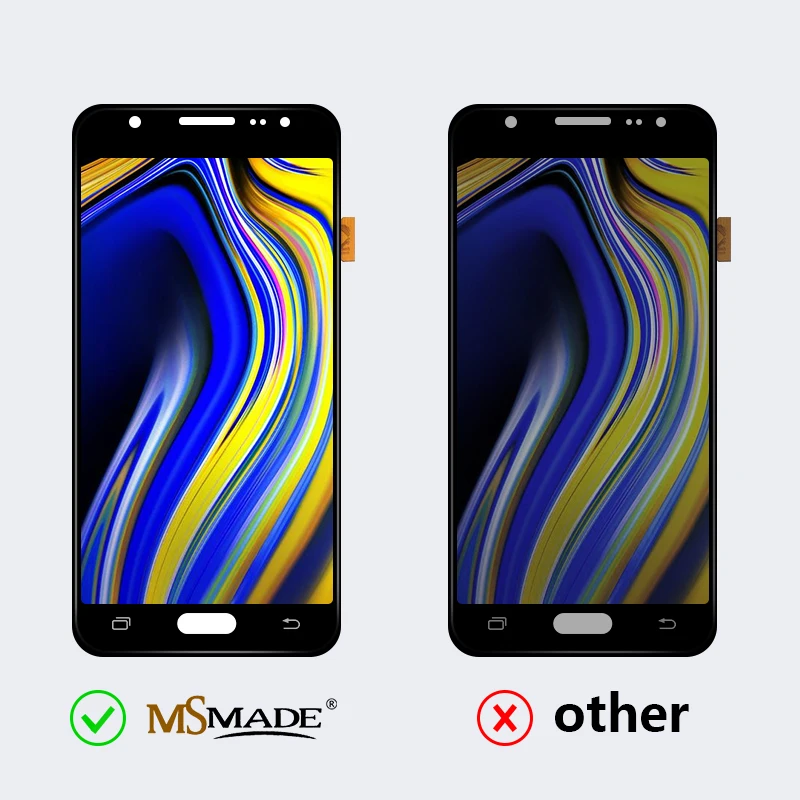 Супер AMOLED LCD для Samsung GALAXY J500 J500F J5 2015 дисплей J500M J500H ЖК сенсорный экран дигитайзер