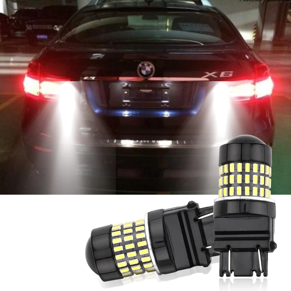 

2 шт., Автомобильные светодиодные лампы T20 7443 7440 W21W