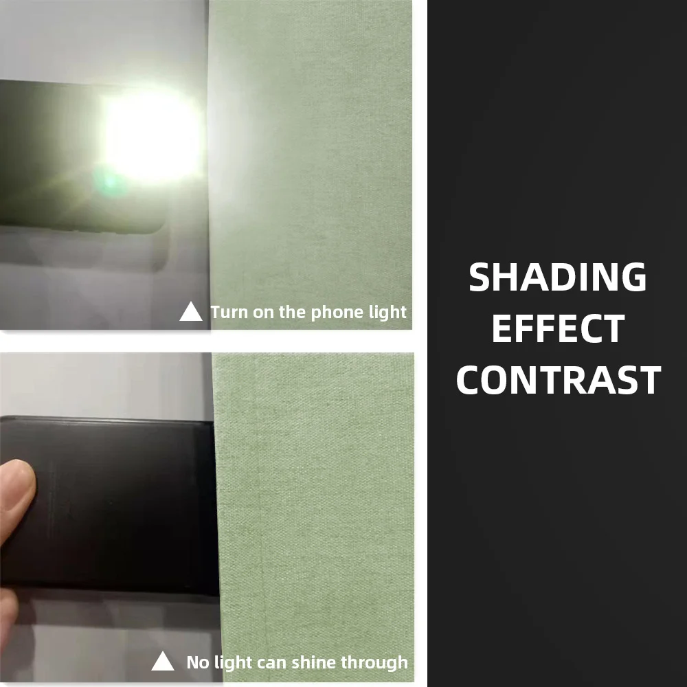 

LOZUJOJU Modern Blackout Curtains For Living Room Bedroom Solid Color Water Proof Curtains For Window Treatment Drapes Cortinas