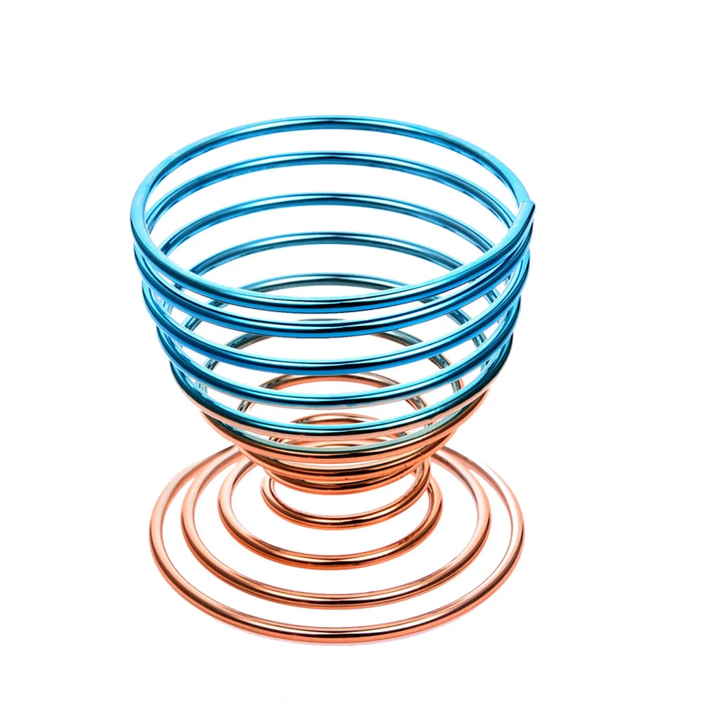 Fulljion Natural Cosmetic Puff Rack Makeup Beauty Egg Powder Sponge Display Stand Storage Make Up Sponge Drying Stand Holder - Цвет: blue gold
