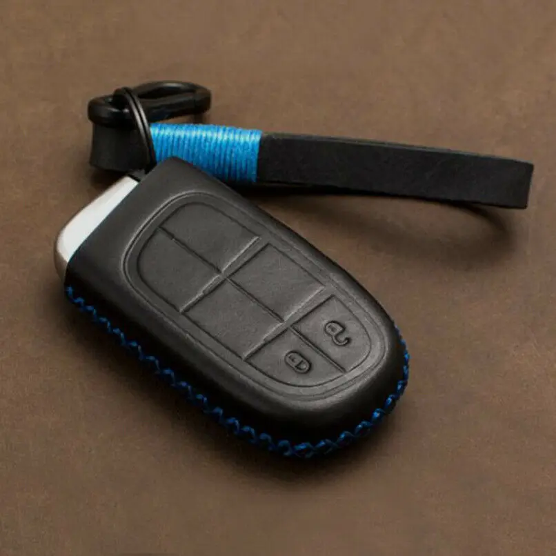 Чехол для автомобильного пульта дистанционного управления из натуральной кожи