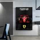 Себастьян веттел гоночный винтажный автомобиль холст стены Искусство ретро постеры и принты F1 Ferraris классические настенные картины для домашнего декора