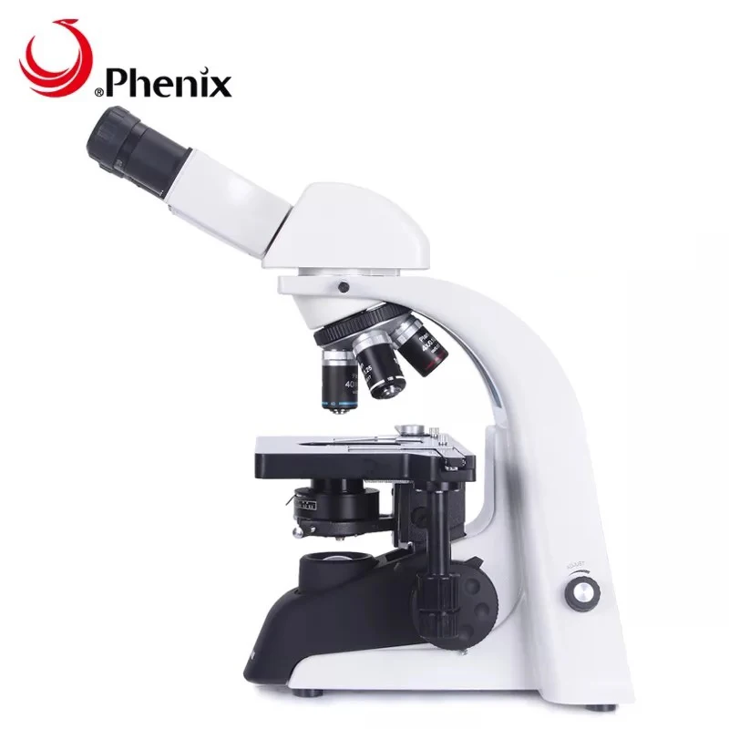 Тринокулярный микроскоп Phenix профессиональная оптическая система Infinity 40X 1600X