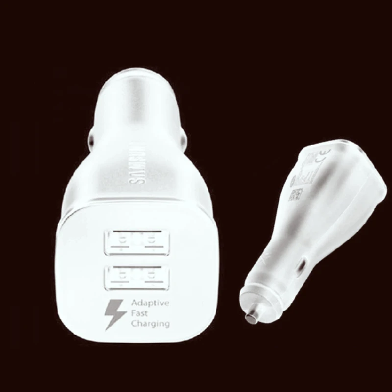 Автомобильное зарядное устройство Samsung с двумя USB-портами 30 Вт 9 В 67 А адаптер Micro /