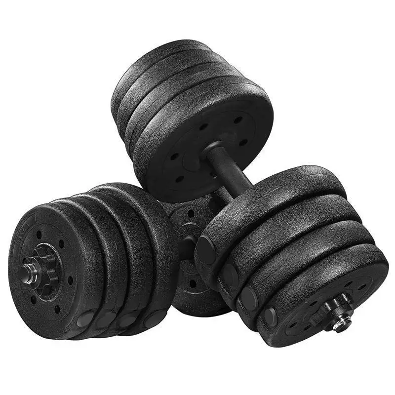 

Dumbbells Barbell Free Weights With Non-Slip Handles Adjustable 66LB Dumbbells Weights Set Barbell For Lifting Arrive In 3-5days