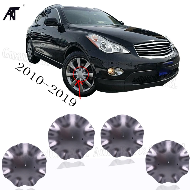 4 шт. Центральная Крышка Ступицы колпачок для nfiniti EX35 QX50 EX37 колеса 73700 WCA-314 хромированный набор из 4