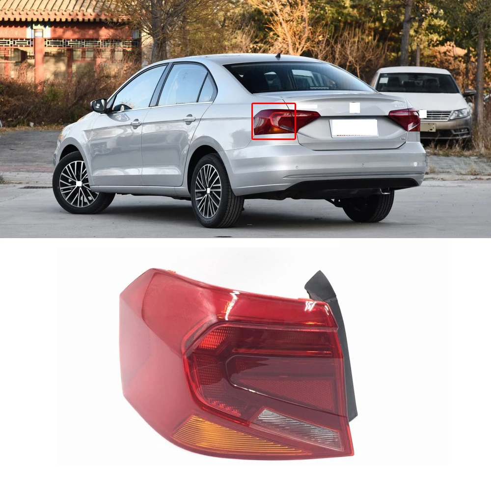 CAPQX для Volkswagen JETTA 2016-2017 внешний задний тормозной фонарь светильник хвост taillamp