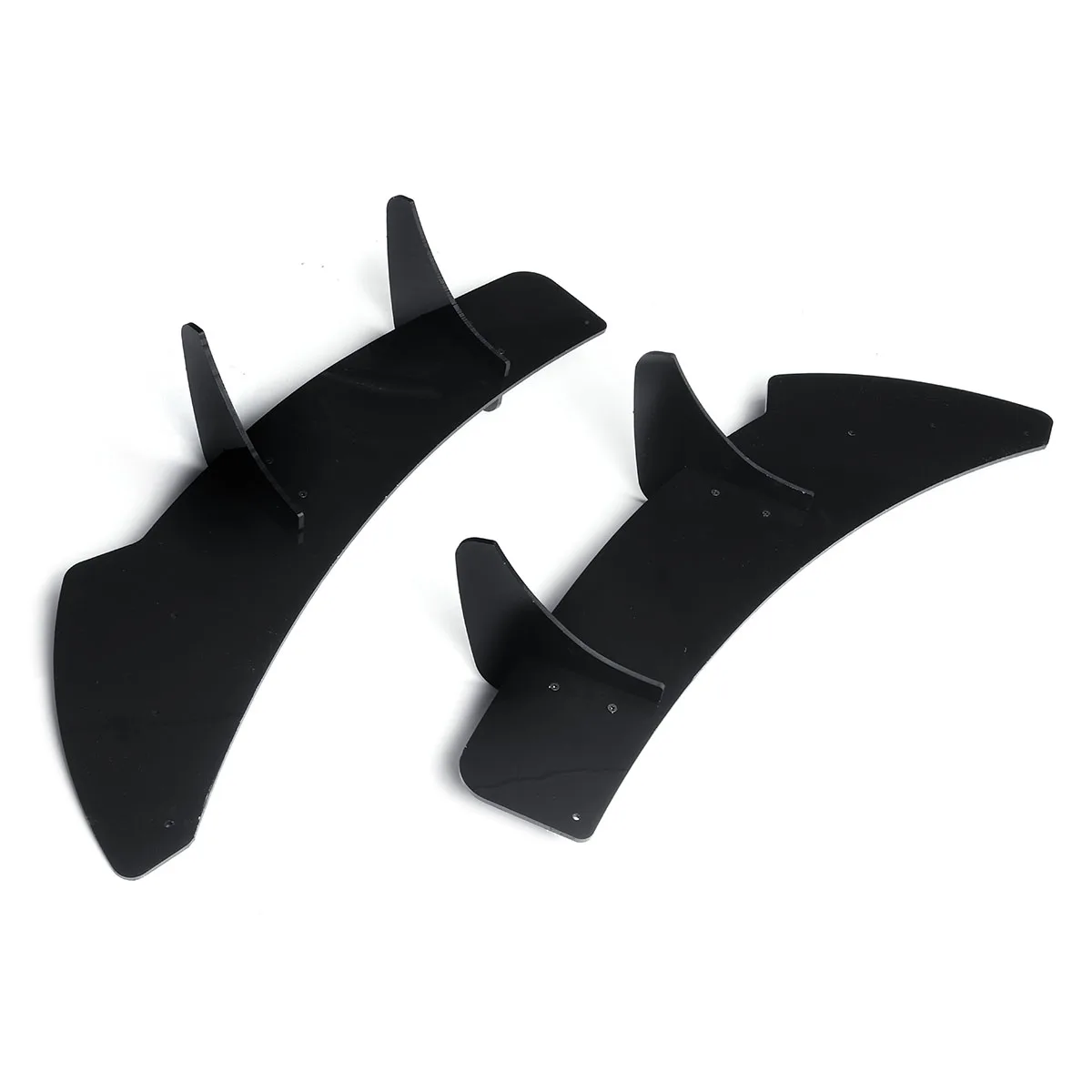 Автомобильный черный Задний бампер из АБС-пластика средство защиты багажника 3