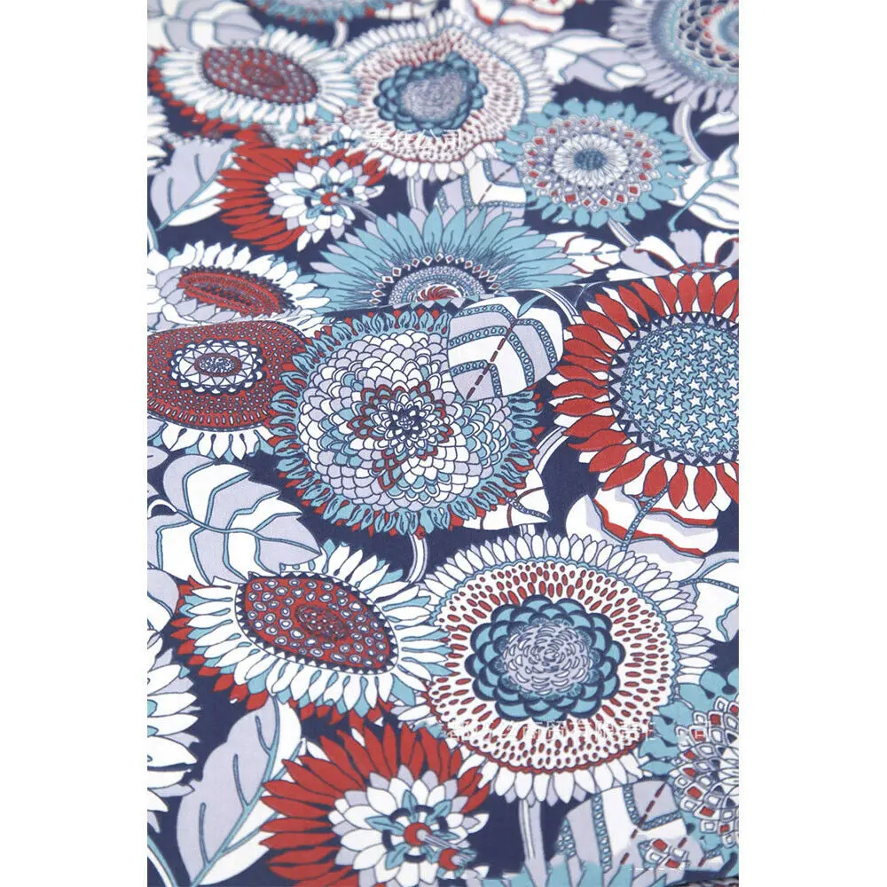 6 шт./лот лесная птица цветочный принт ткань 100% хлопок саржа квадратный лоскутный