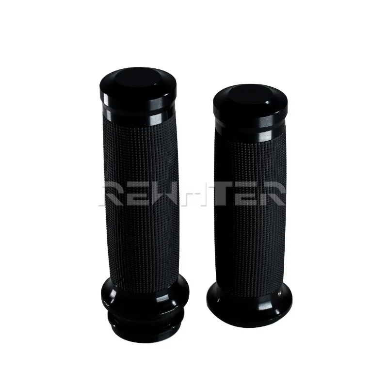 Мотоцикл 1''25mm электронные ручные ручки черные ручки бар ручки для Harley Touring Ultra Limited Street Glide Softail FLS Dyna