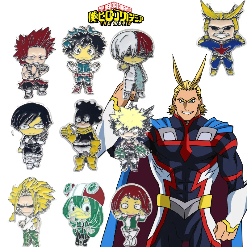 

Animation Surrounding My Hero Academia Brooch Metal Men's Backpack Accessories Badge Anime Enamel Pin