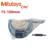 mitutoyo cnc outside micrometers 0 25 25 50 50 75mm metalworking measuring accuracy 0 01mm measuring gauging hand tools